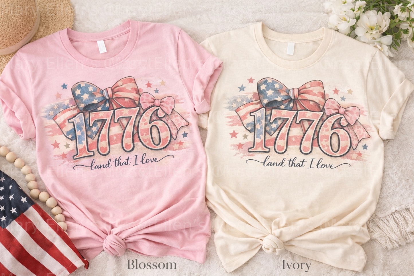 1776 Shabby Chic T-shirt